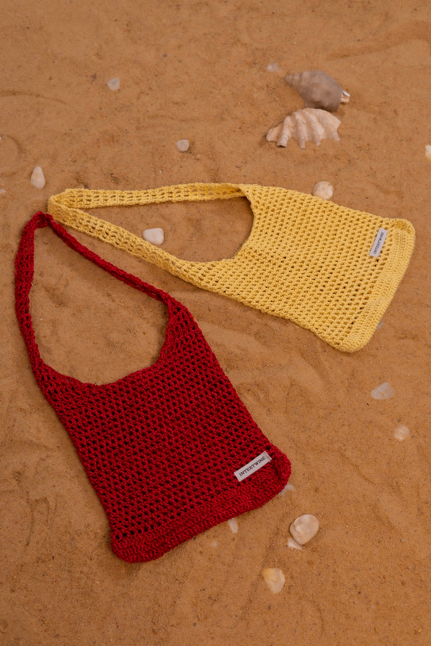 The Beach Bag Sac-Strawberry Pink