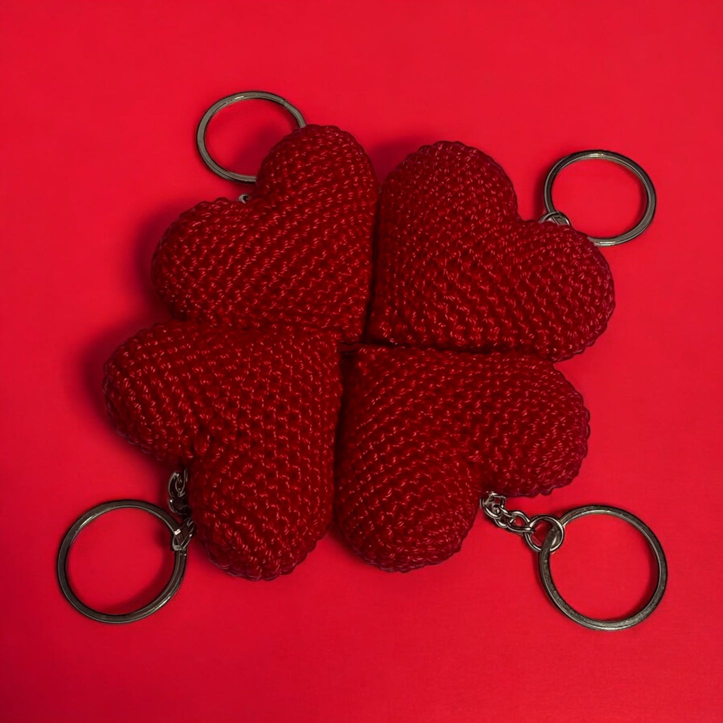 Heart Charm Keychain