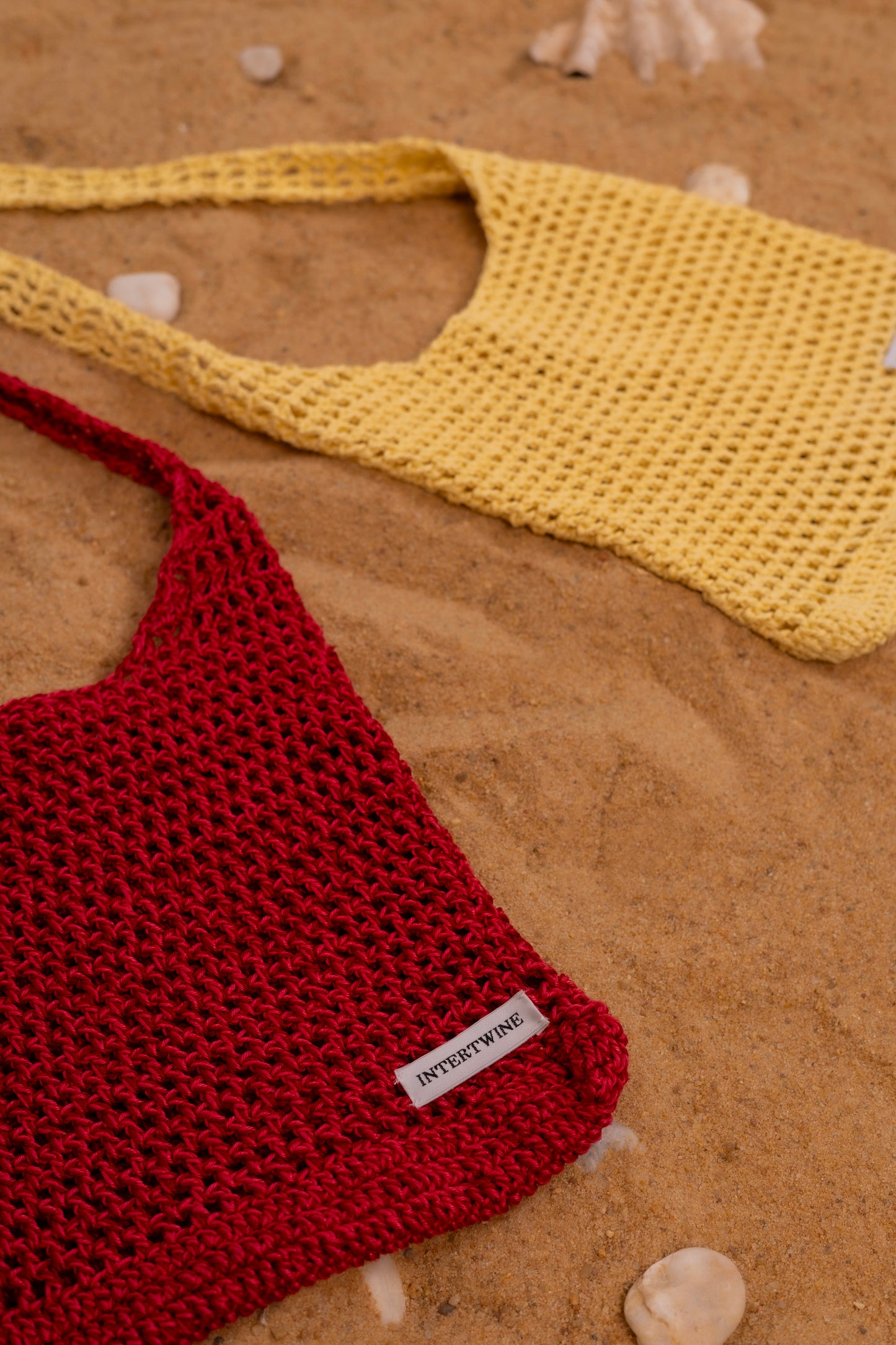 The Beach Bag Sac-Strawberry Pink
