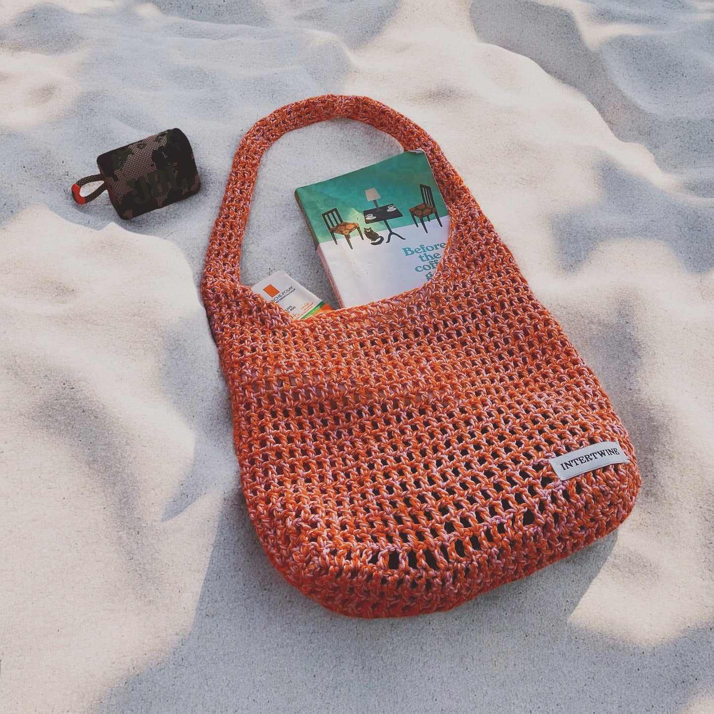The Beach Bag Sac-TangerRose