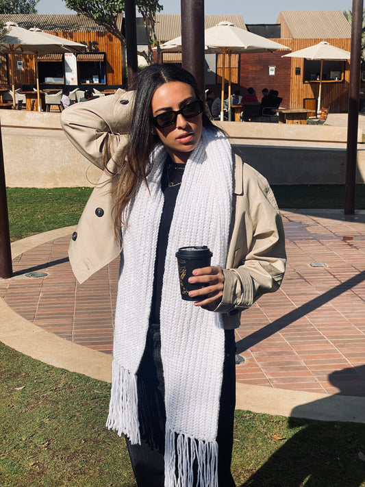 Chunky Knitted Scarf