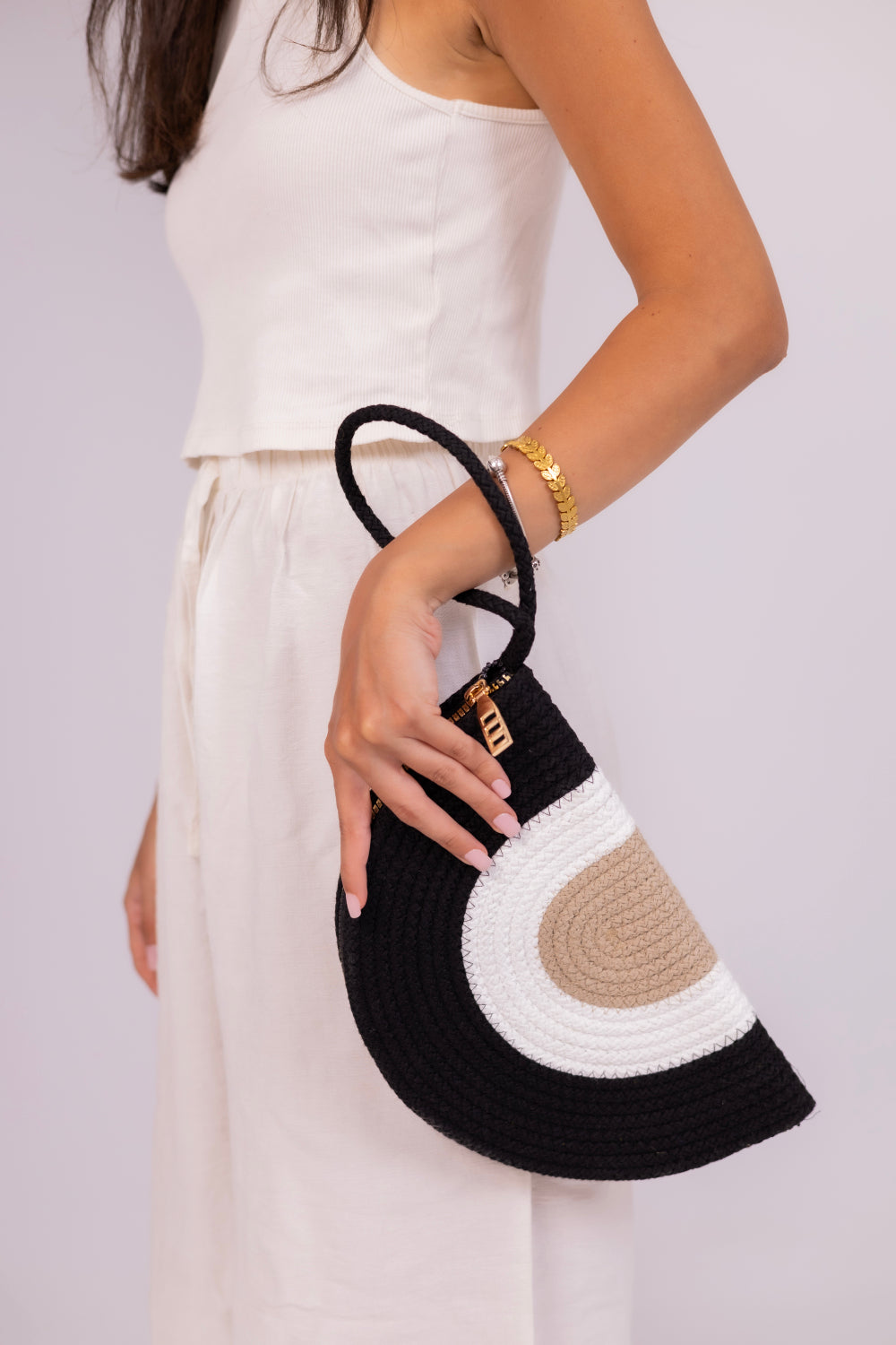 Intertwine Arc Clutch-Sand Eclipse