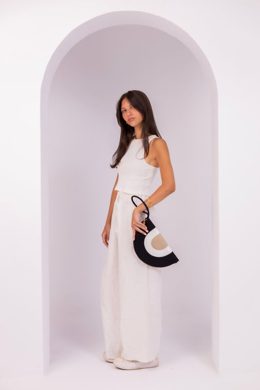 Intertwine Arc Clutch-Sand Eclipse