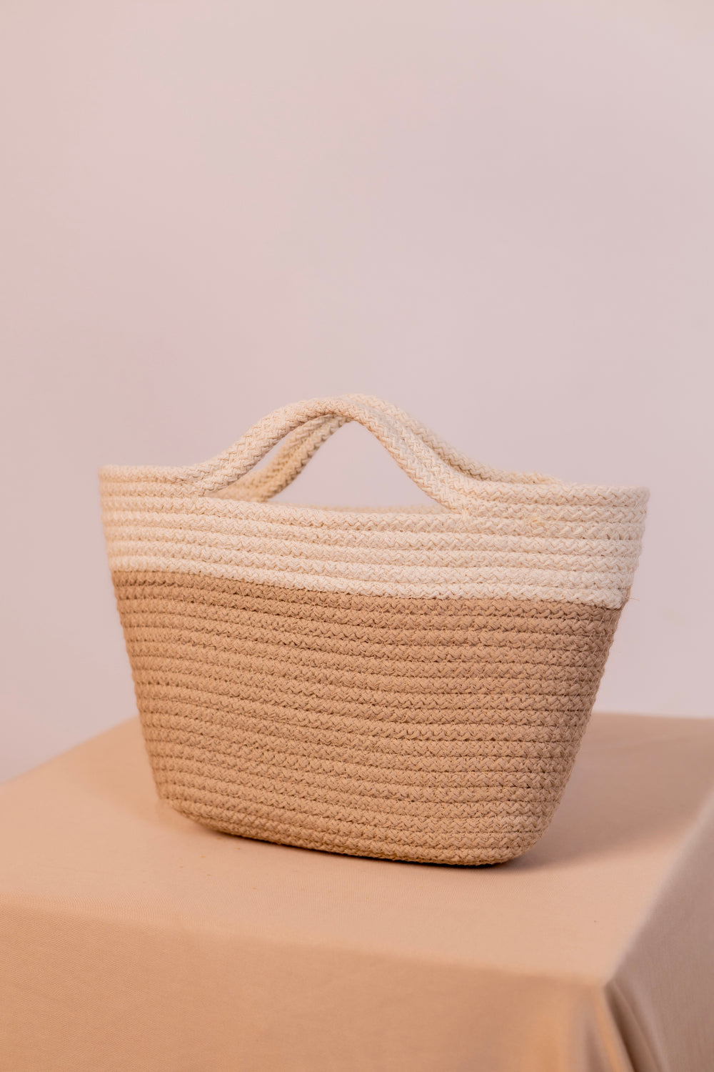 Intertwine Coastal Mini Bag-White Sand